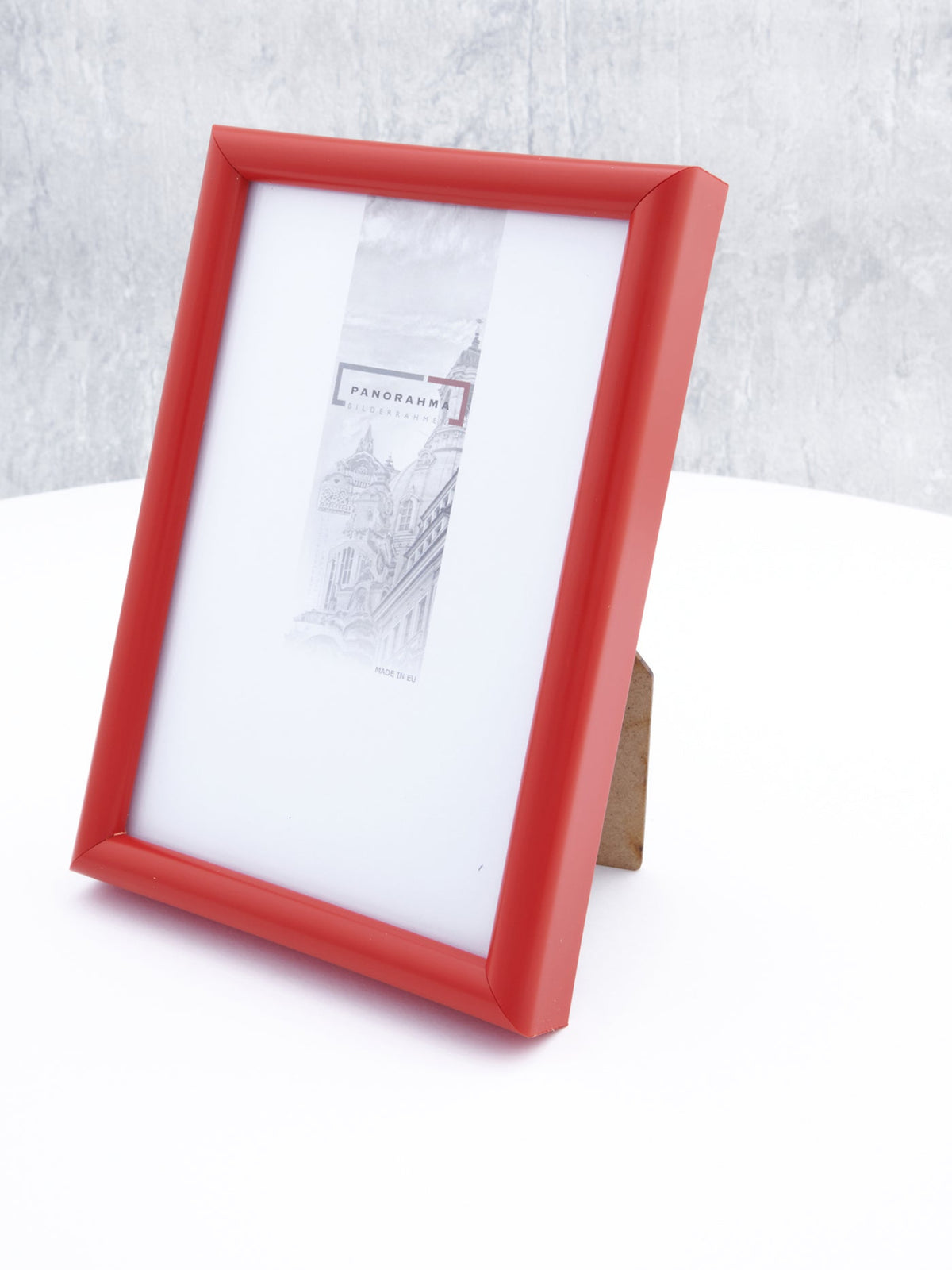 Kunststoff Bilderrahmen in Rot in der Größe 30x40