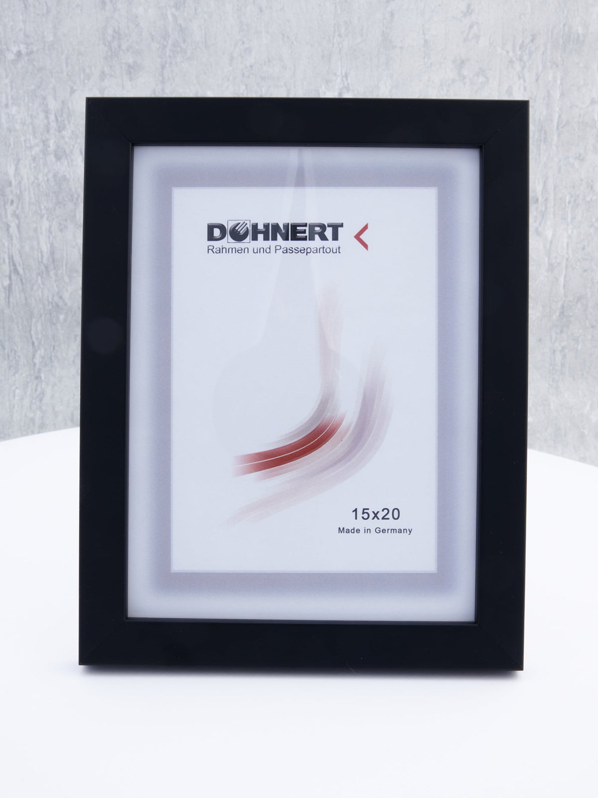 Bilderrahmen aus Holz in Schwarz in 15x20
