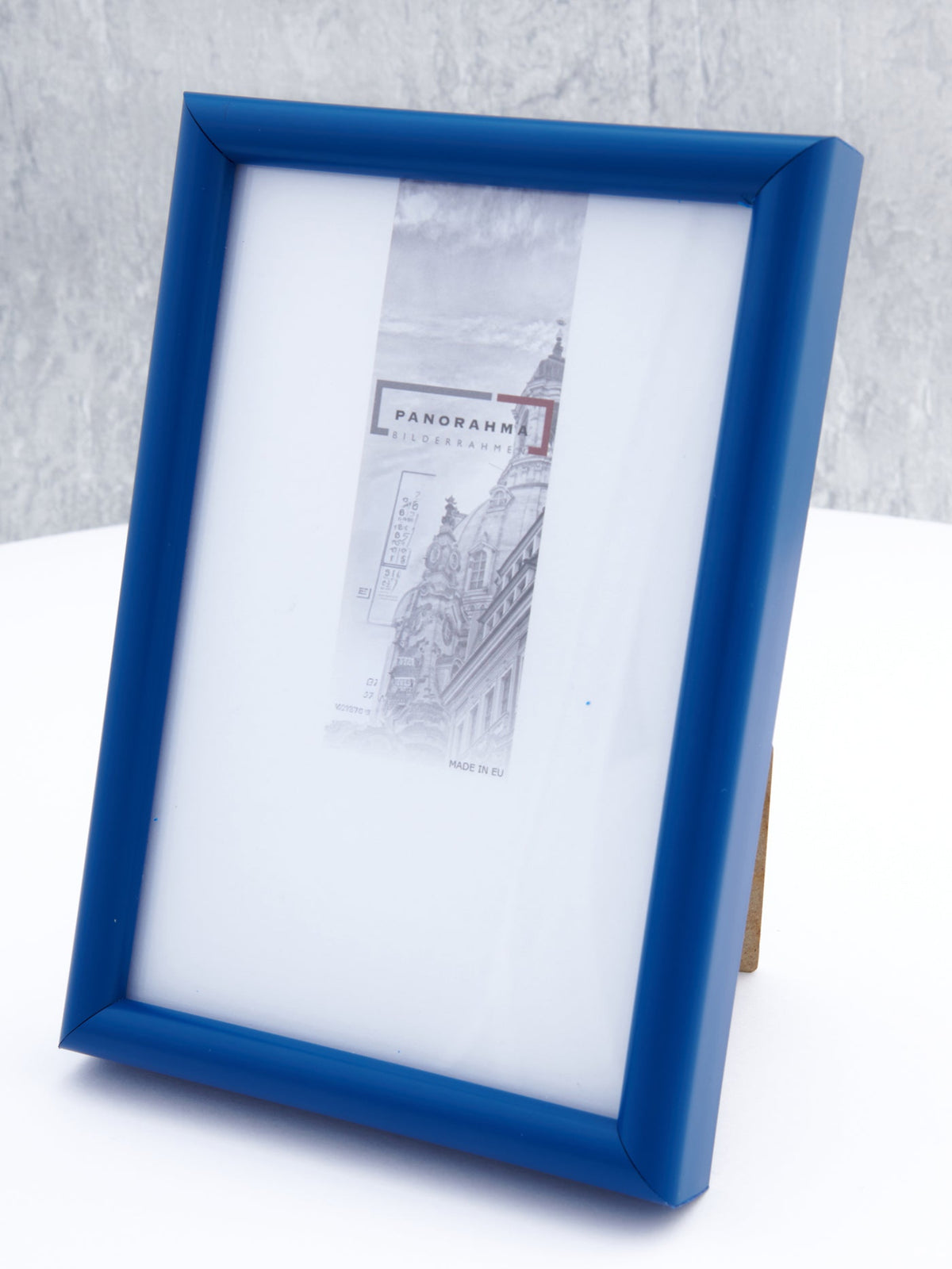 Kunststoff Bilderrahmen in Blau in der Größe 30x40