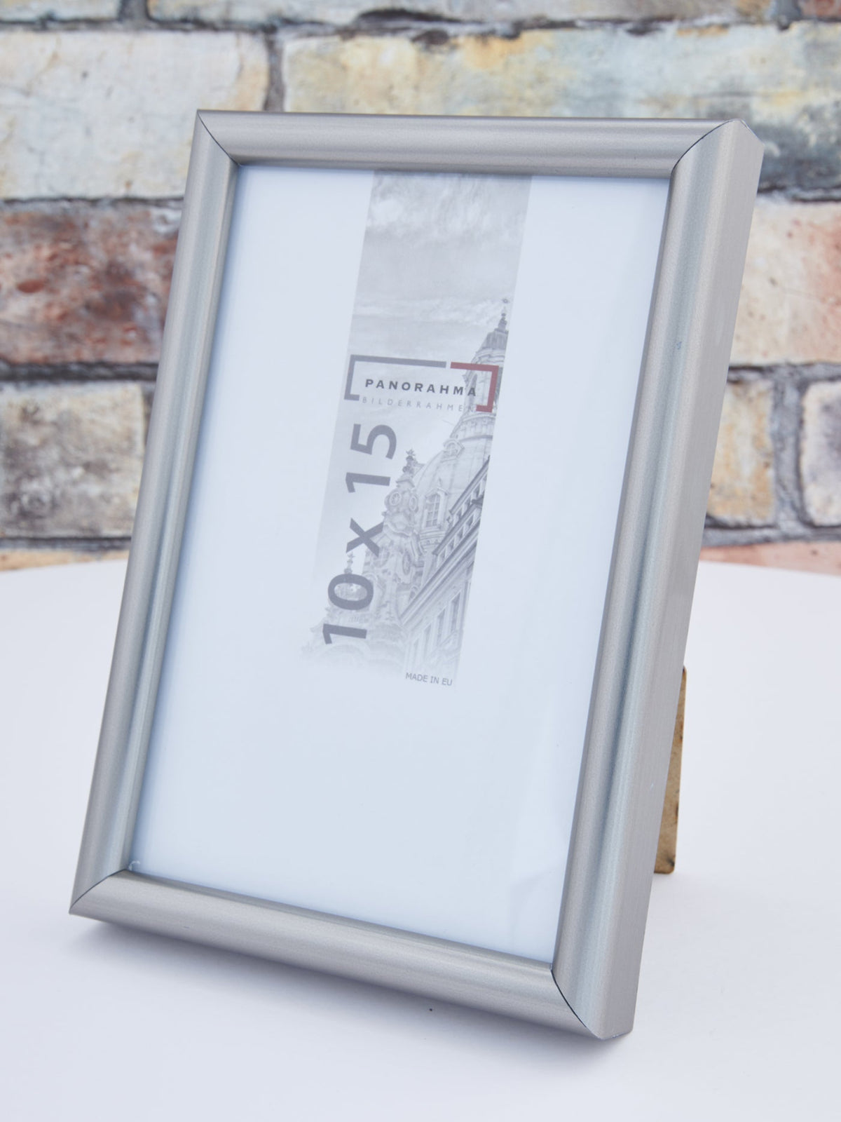 Bilderrahmen aus Kunststoff in Platin in der Größe 10x15, 13x18, 15x20 und 21x29,7cm