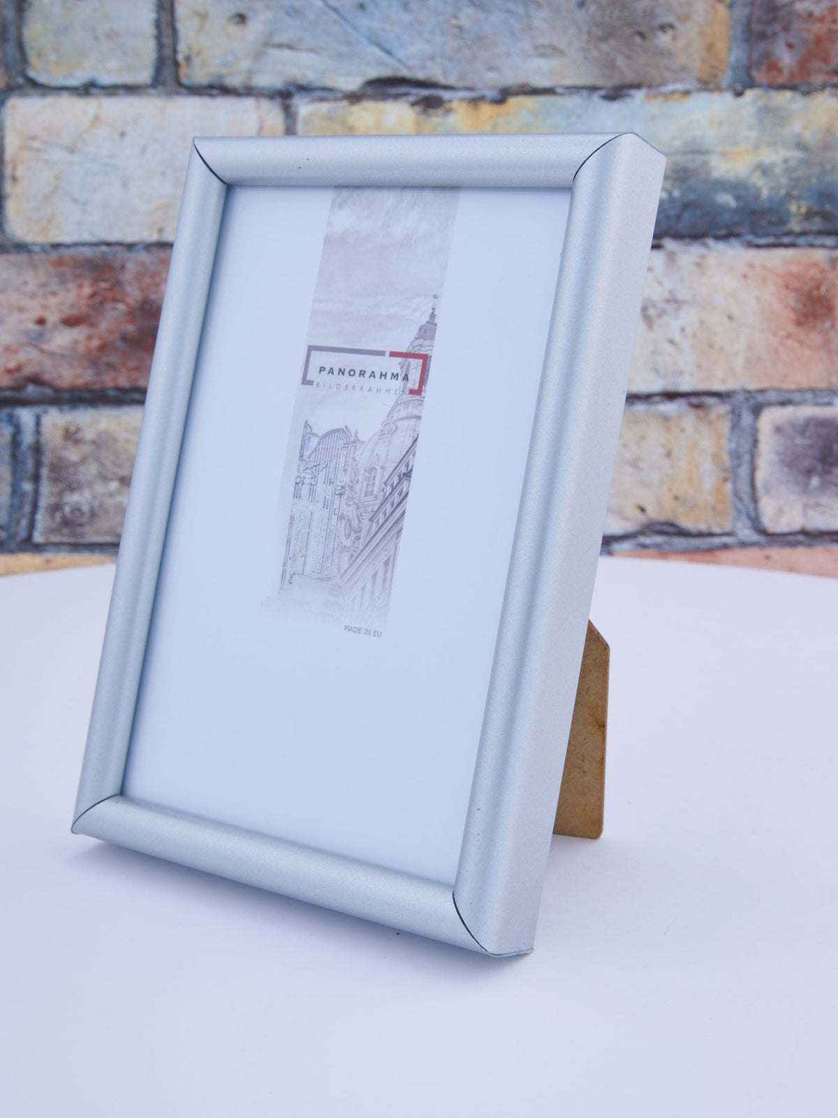 Kunststoff Bilderrahmen in  Silber in der Größe 30x40